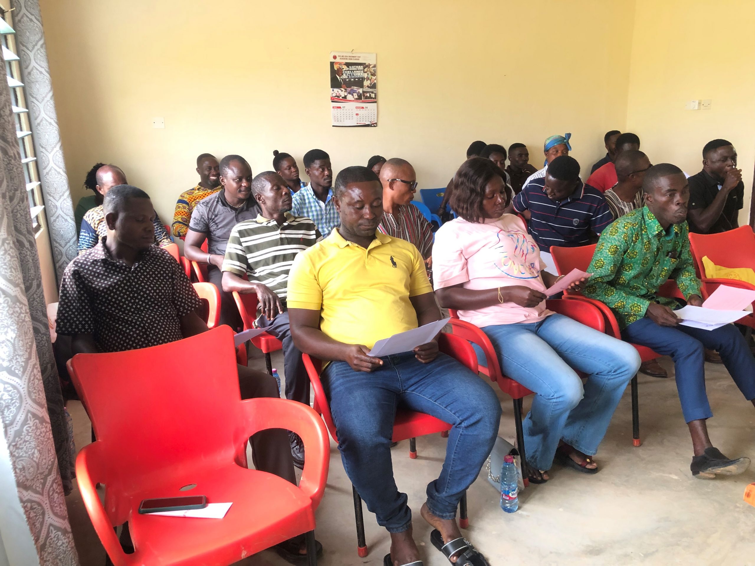 Inauguration of Jukwa Area Council a sub-structure of the Twifo Hemnag Lower Denkyira District Assembly on September 05, 2024